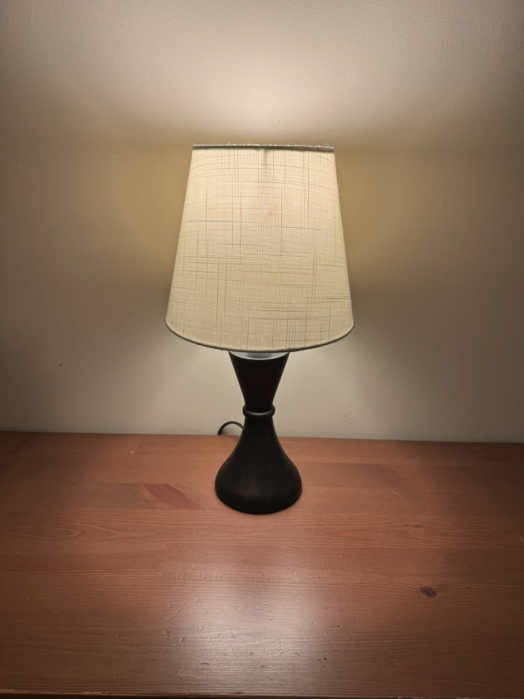 MCM Table Lamp with Fabric Shade