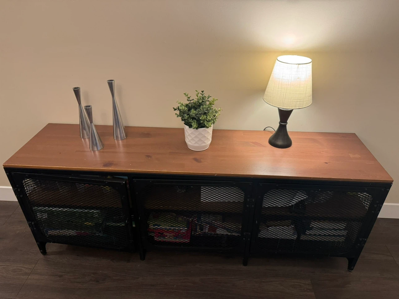 MCM Table Lamp with Fabric Shade - photo 3