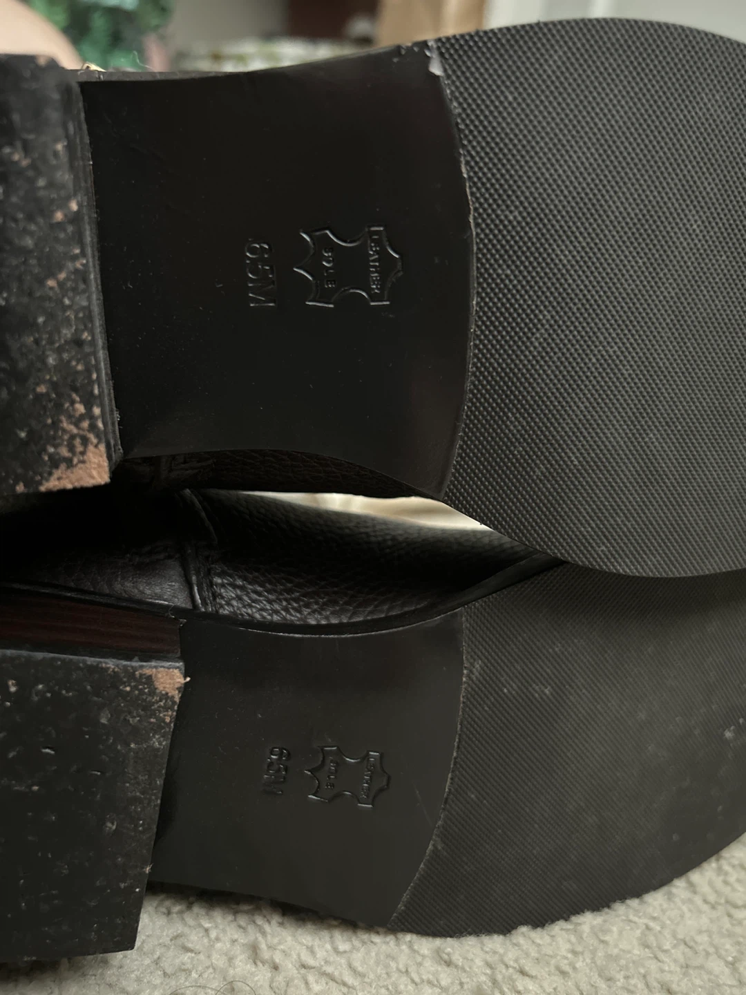 Tory Burch Dark Brown Leather Riding Boots Size 6.5 - photo 5