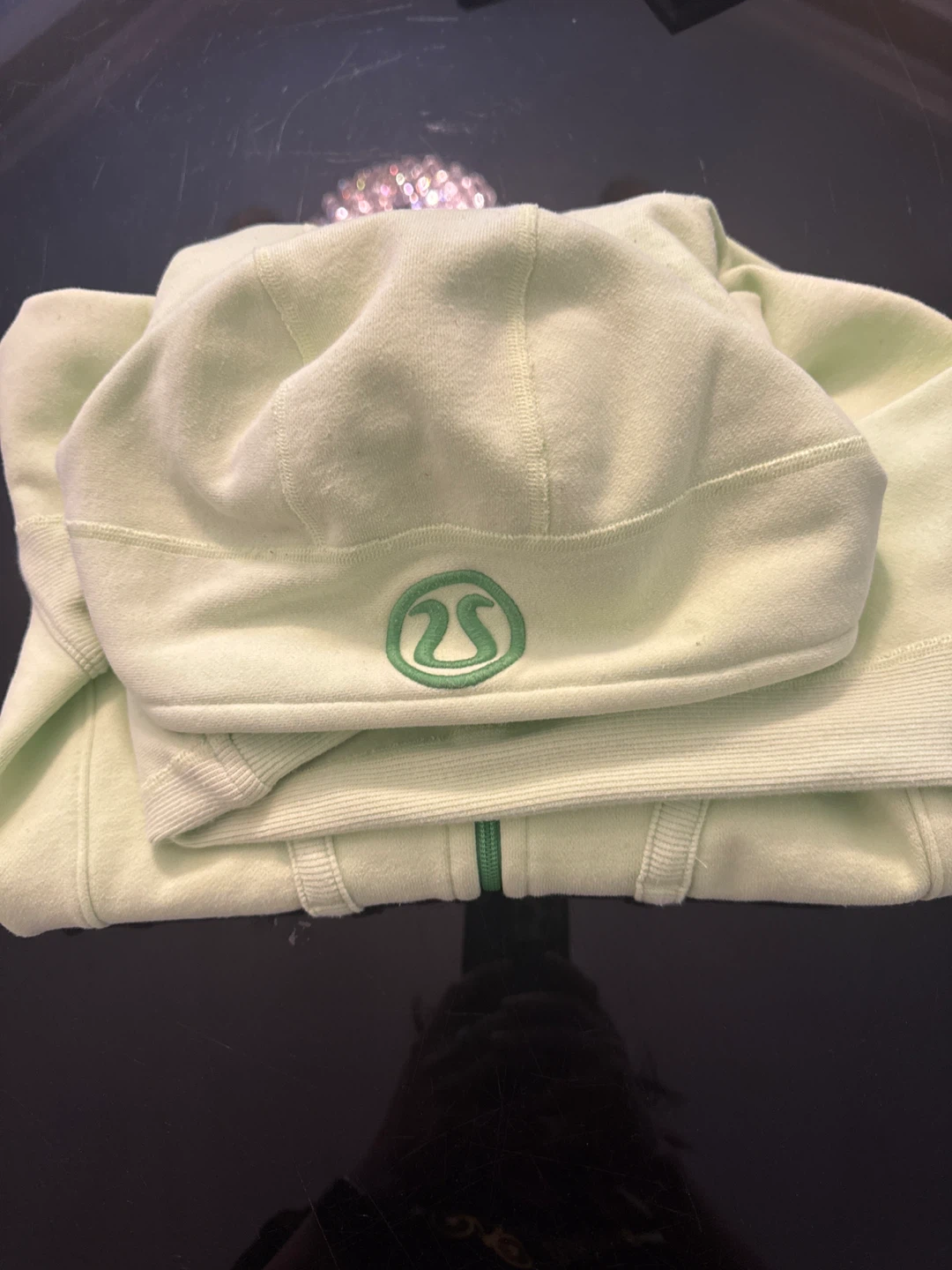 Lululemon Light Green Zip-Up Hoodie - photo 3