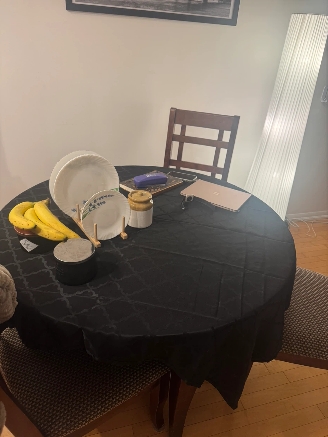Wooden Dining Table and 3 matchingChairs - photo 3