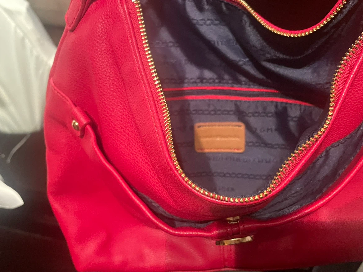 Tommy Hilfiger Red Leather Hobo Bag - photo 3