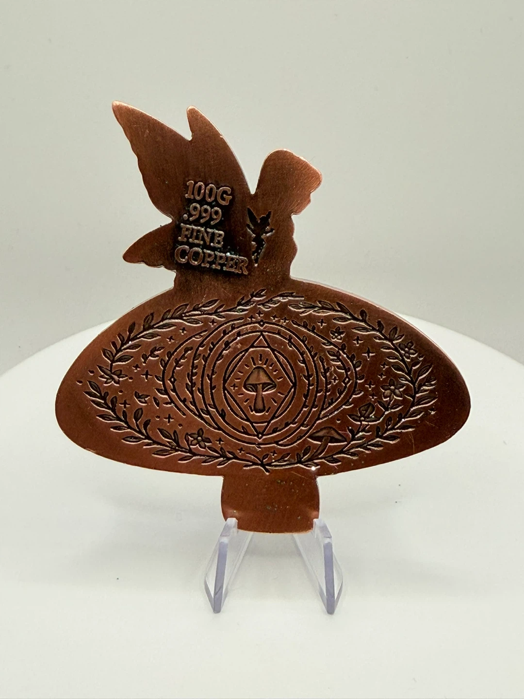 Enchanted Fairy 100g Fine Copper Medallion - photo 3