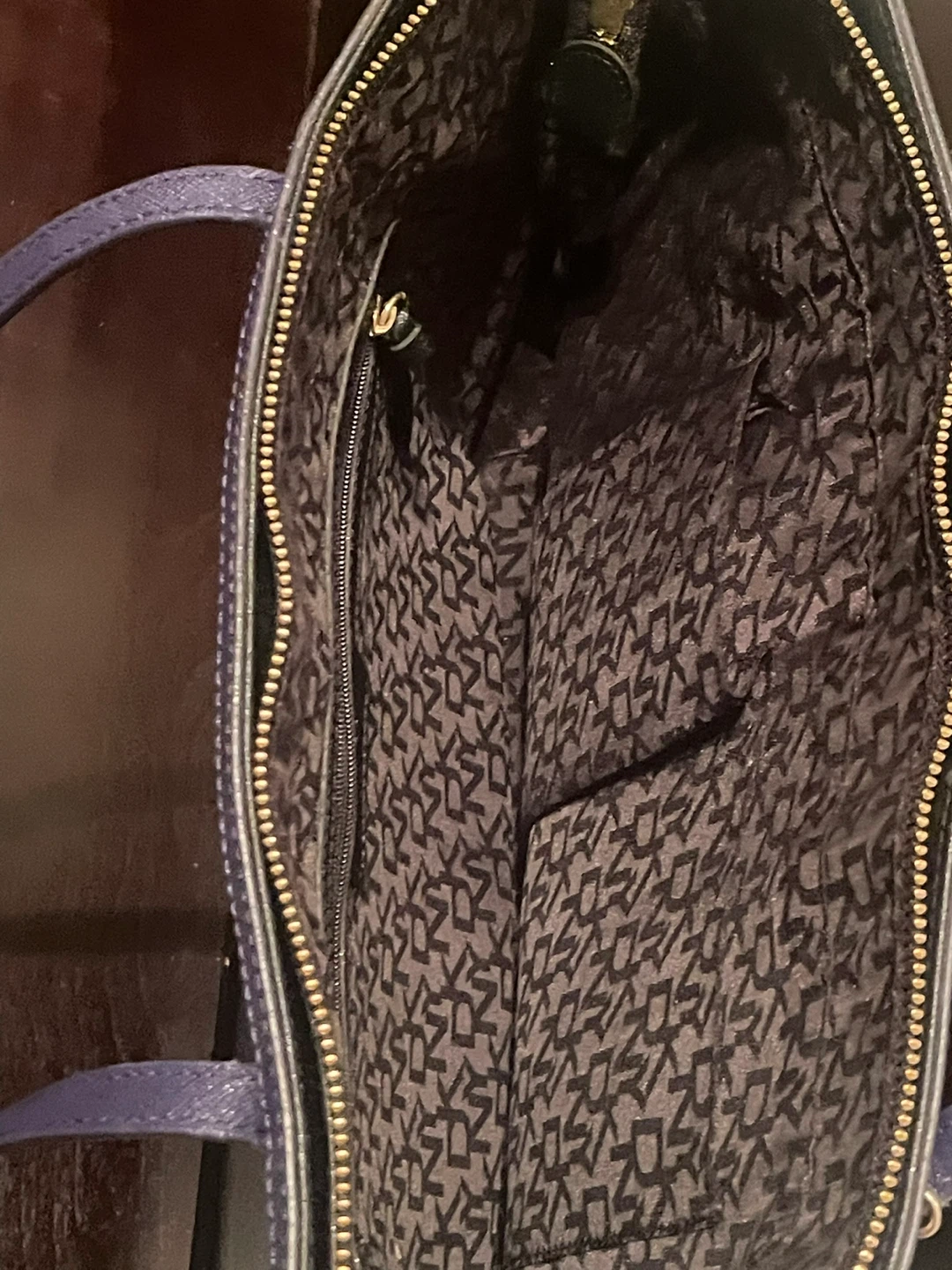 DKNY Purple Tote Bag - photo 5