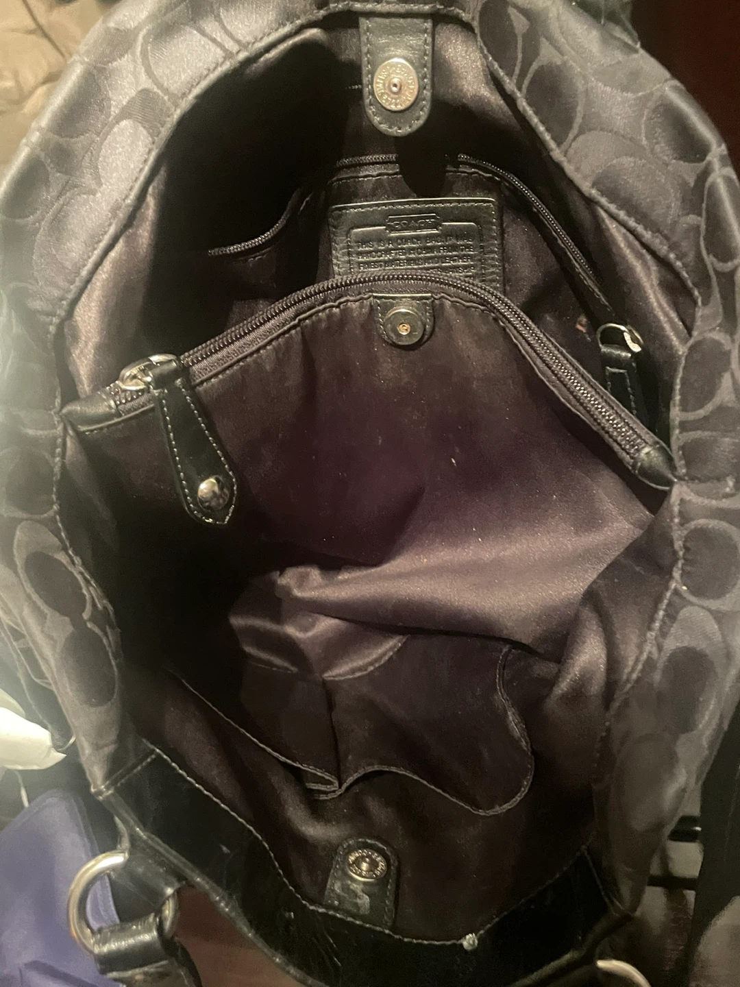 Coach Monogram Shoulder Bag - photo 4