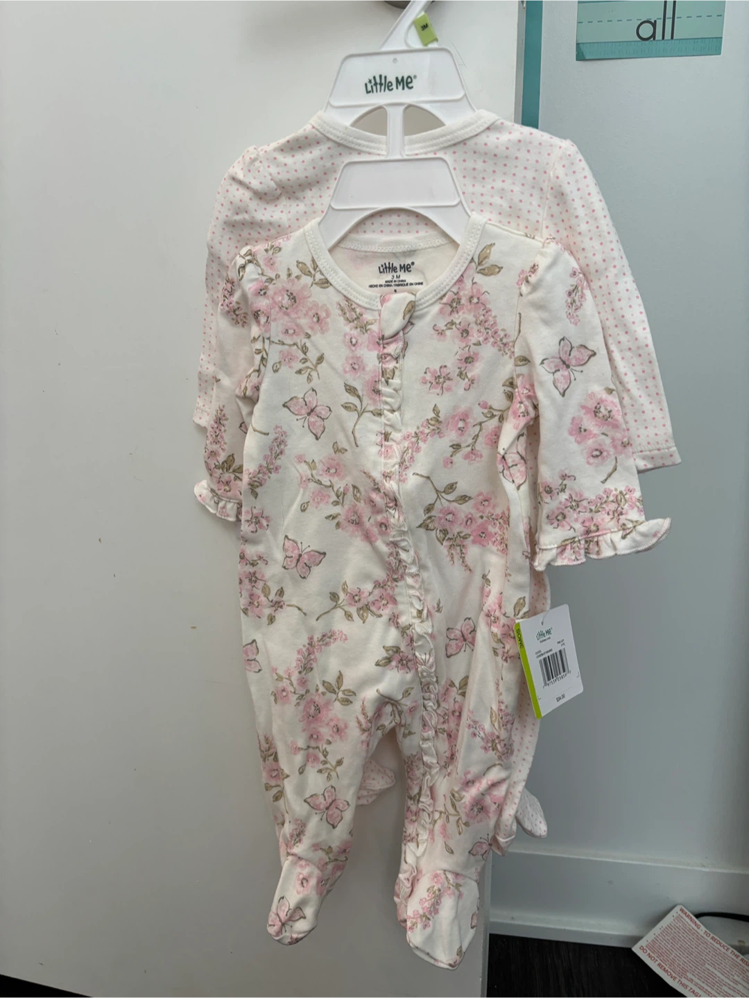 Baby Girl Sleepers - 3 Months (BNWT) GIFTABLE