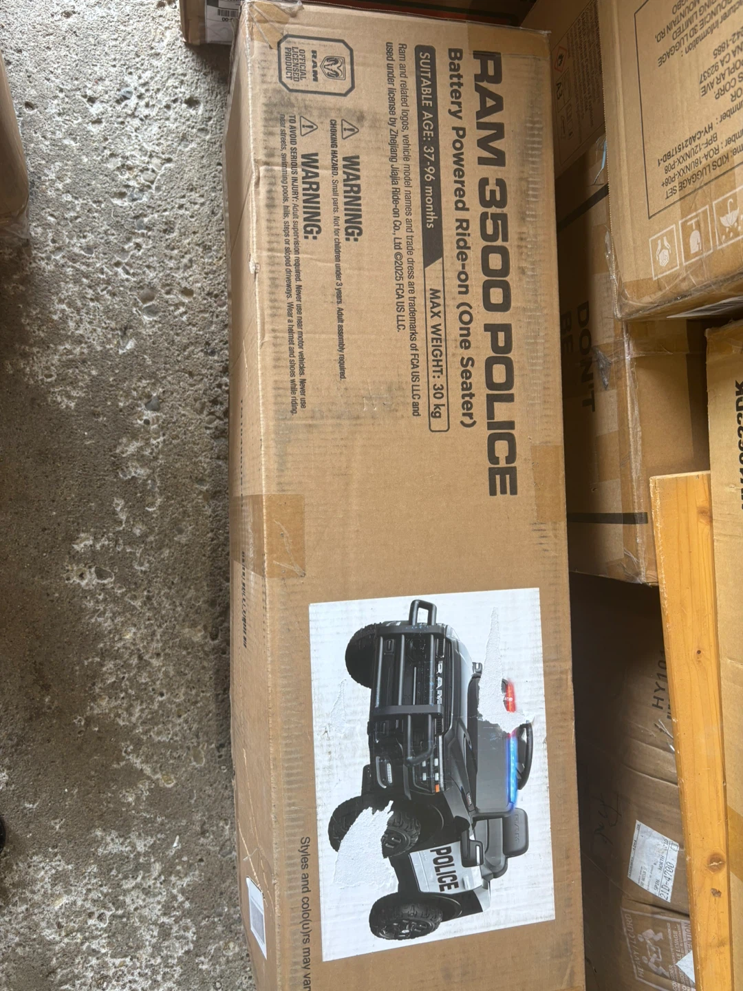 Licensed RAM 3500 Battery Powered Ride-on Car - photo 2
