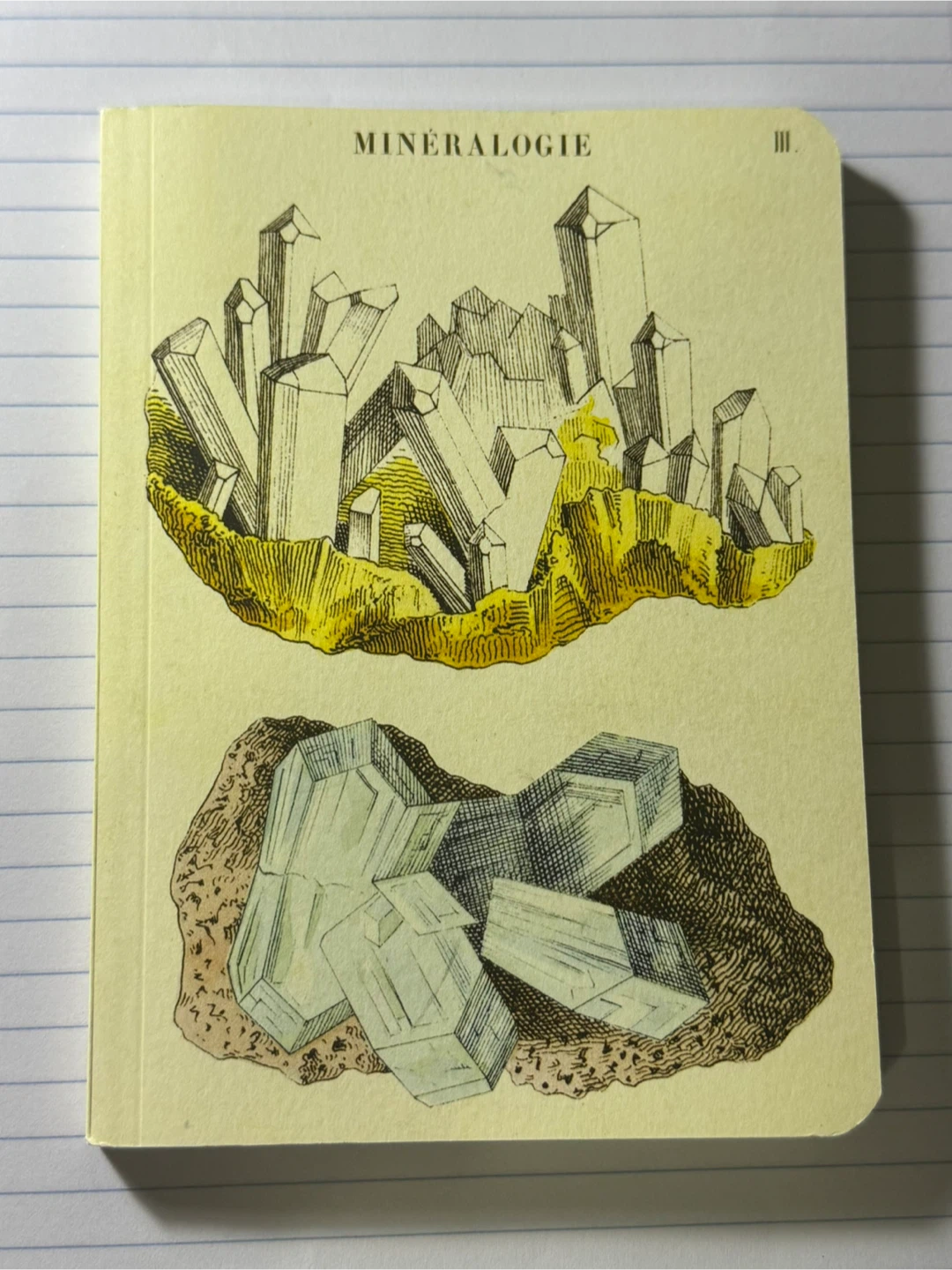 Cavallini Mineralogie Grid Notebook