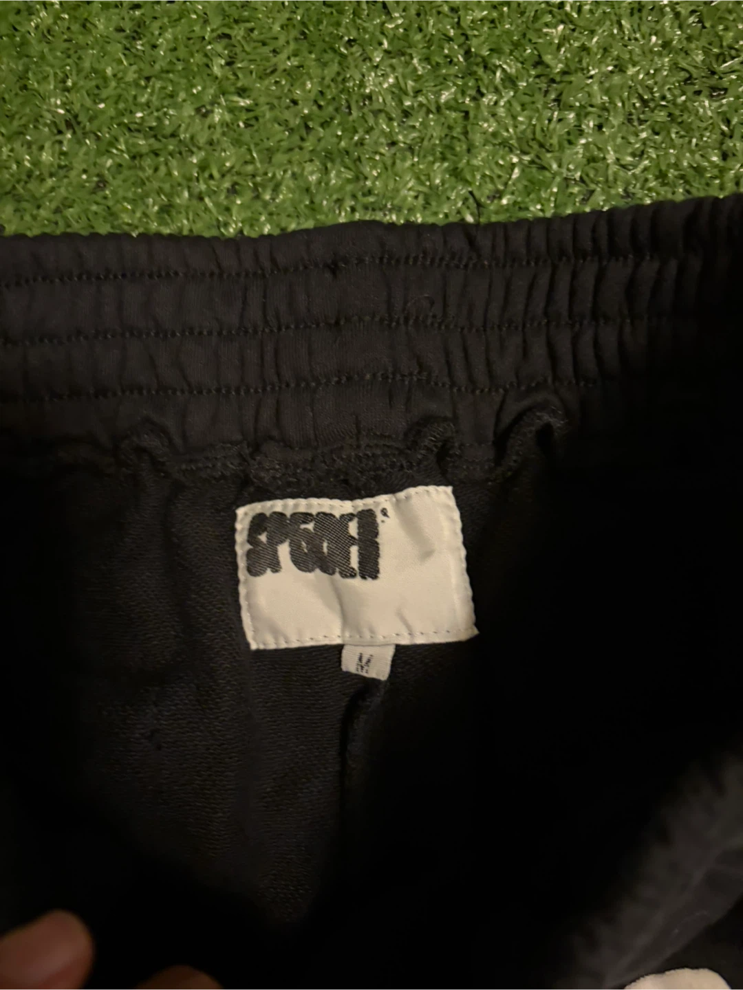 Sp5der Shorts Black White Logo Size M - photo 5