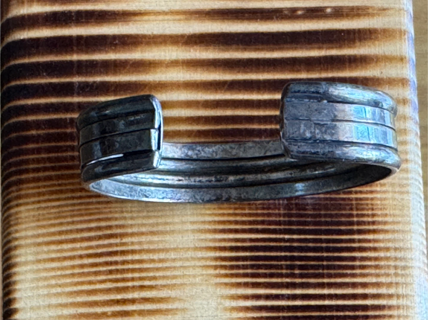 Vintage Taxco 925 Silver Signed TE-51 Bracelet 35g - photo 4