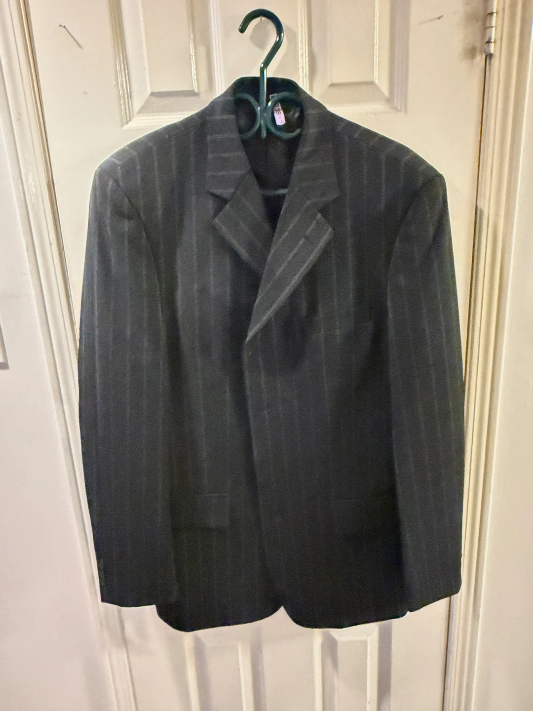 Pinstripe Suit Jacket