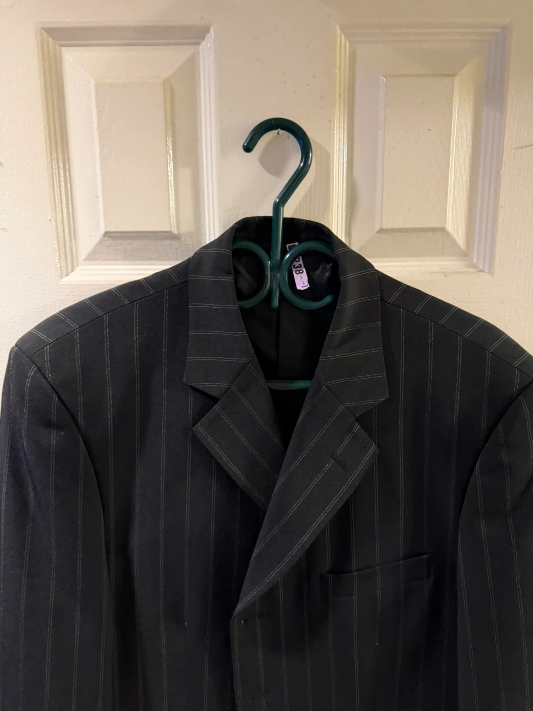 Pinstripe Suit Jacket - photo 2