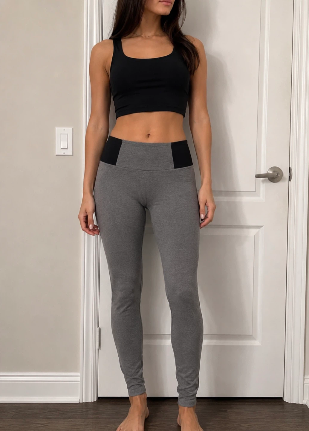 Ci Sono Grey Leggings - Size S