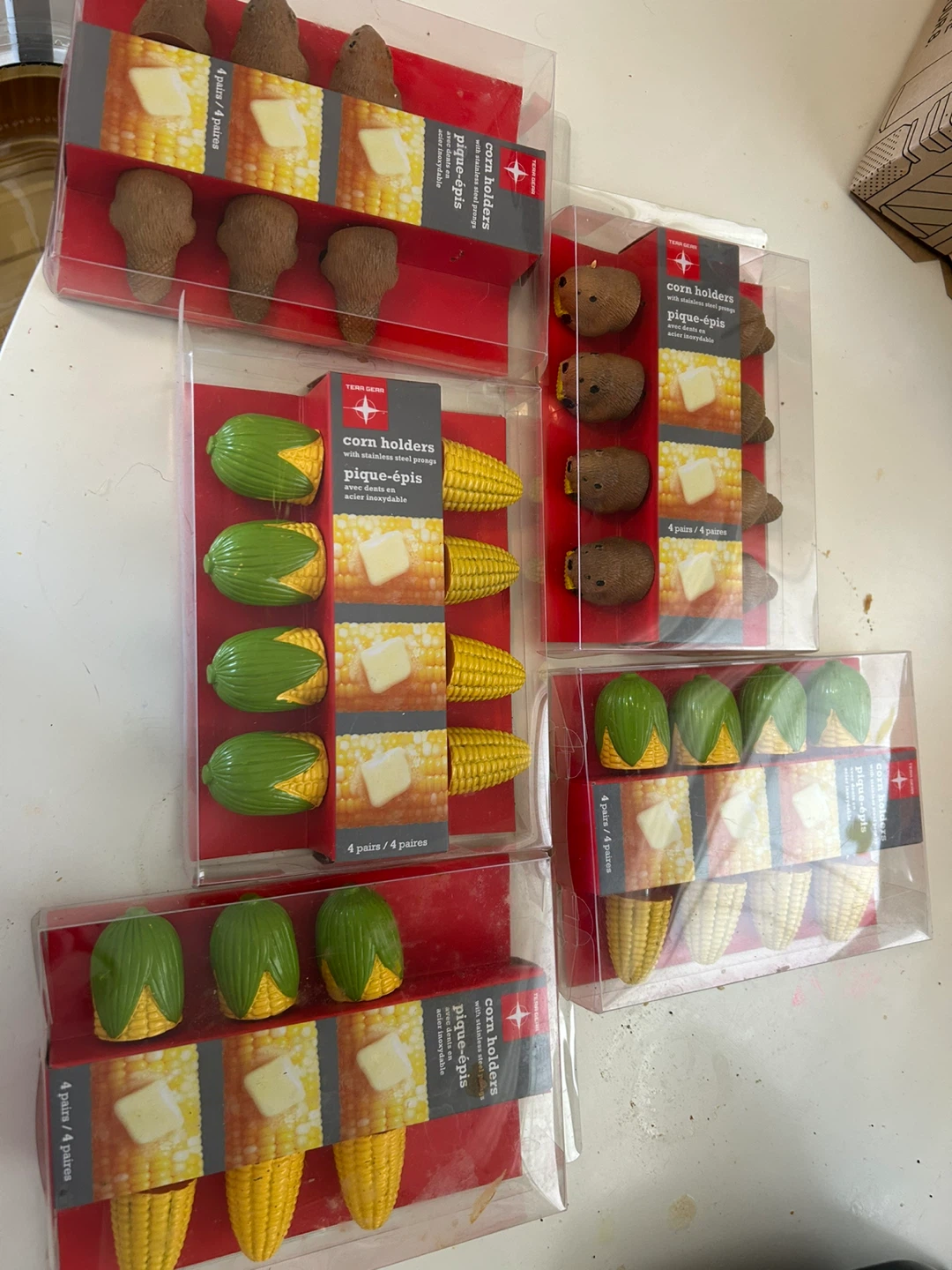 Terra Gear Corn Holders (4 Pairs)