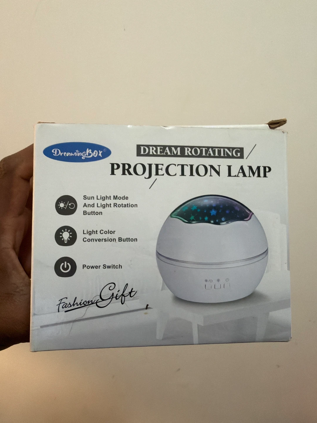 Dreaming Box Dream Rotating Projection Lamp