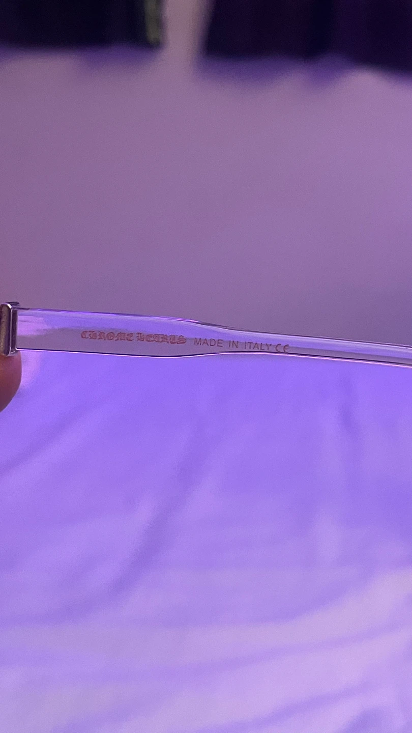 Chrome heart glasses - photo 4