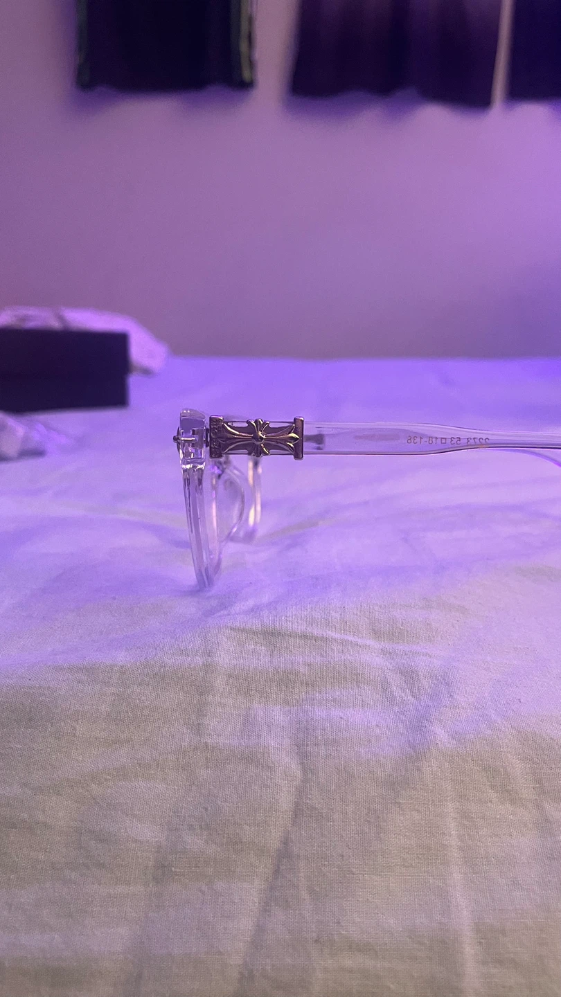 Chrome heart glasses - photo 2