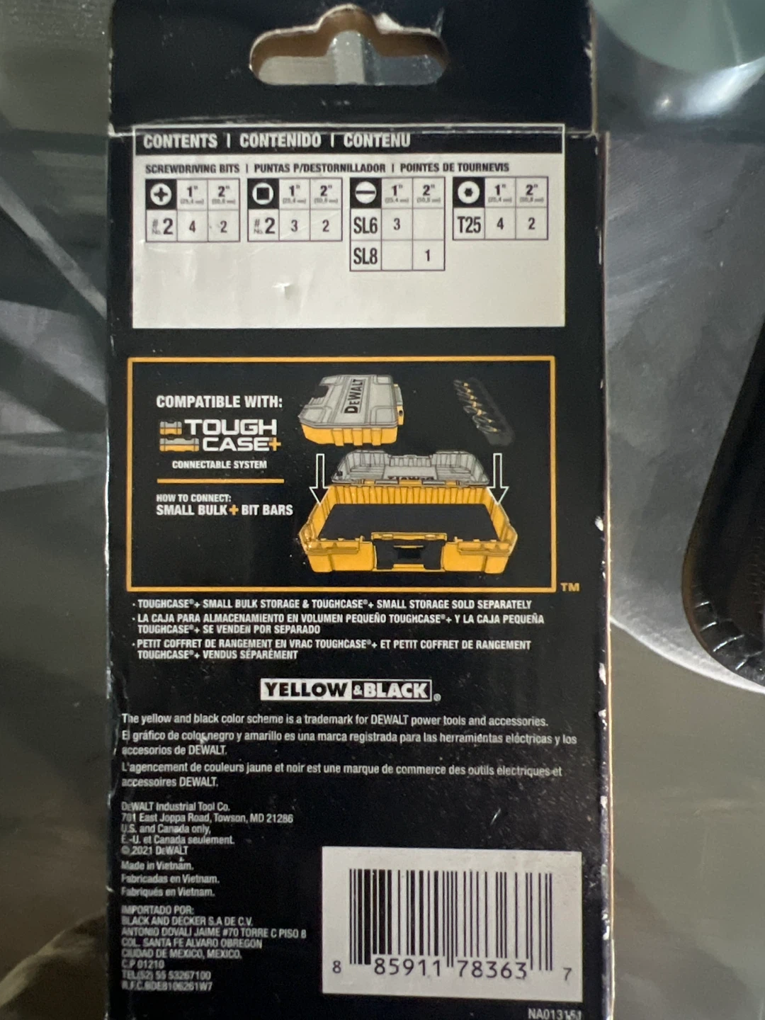 DEWALT MAX FIT 21-Piece Screwdriving Bit Set - photo 2