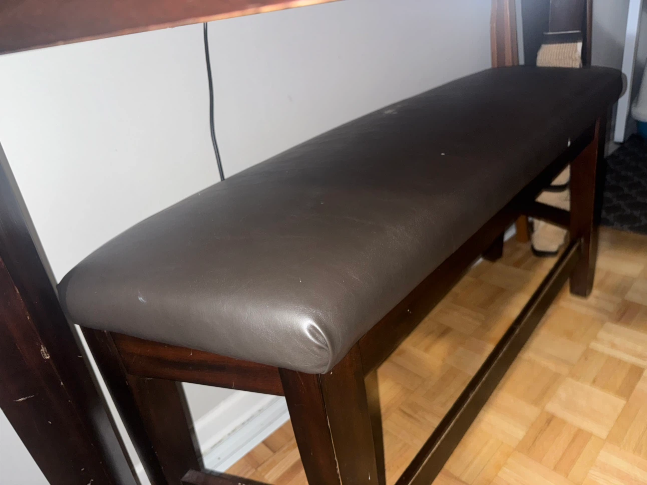 Pub Height Solid Wood Dining Set - photo 2