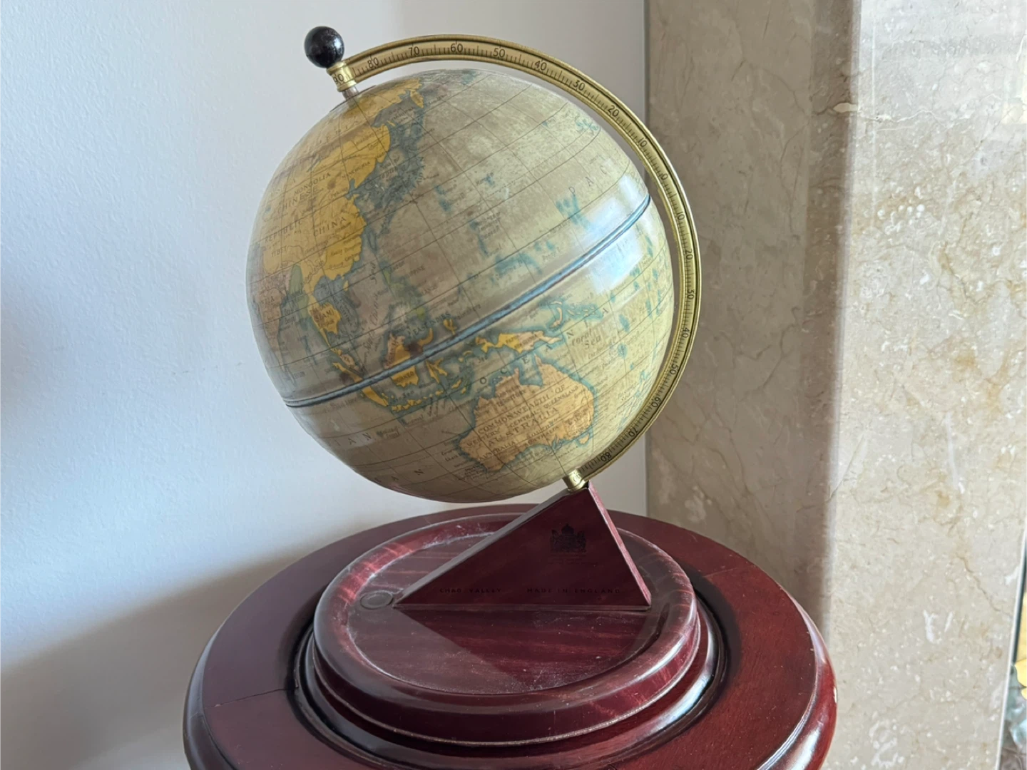 Vintage 1950's Chad Valley Tin World Globe - photo 3