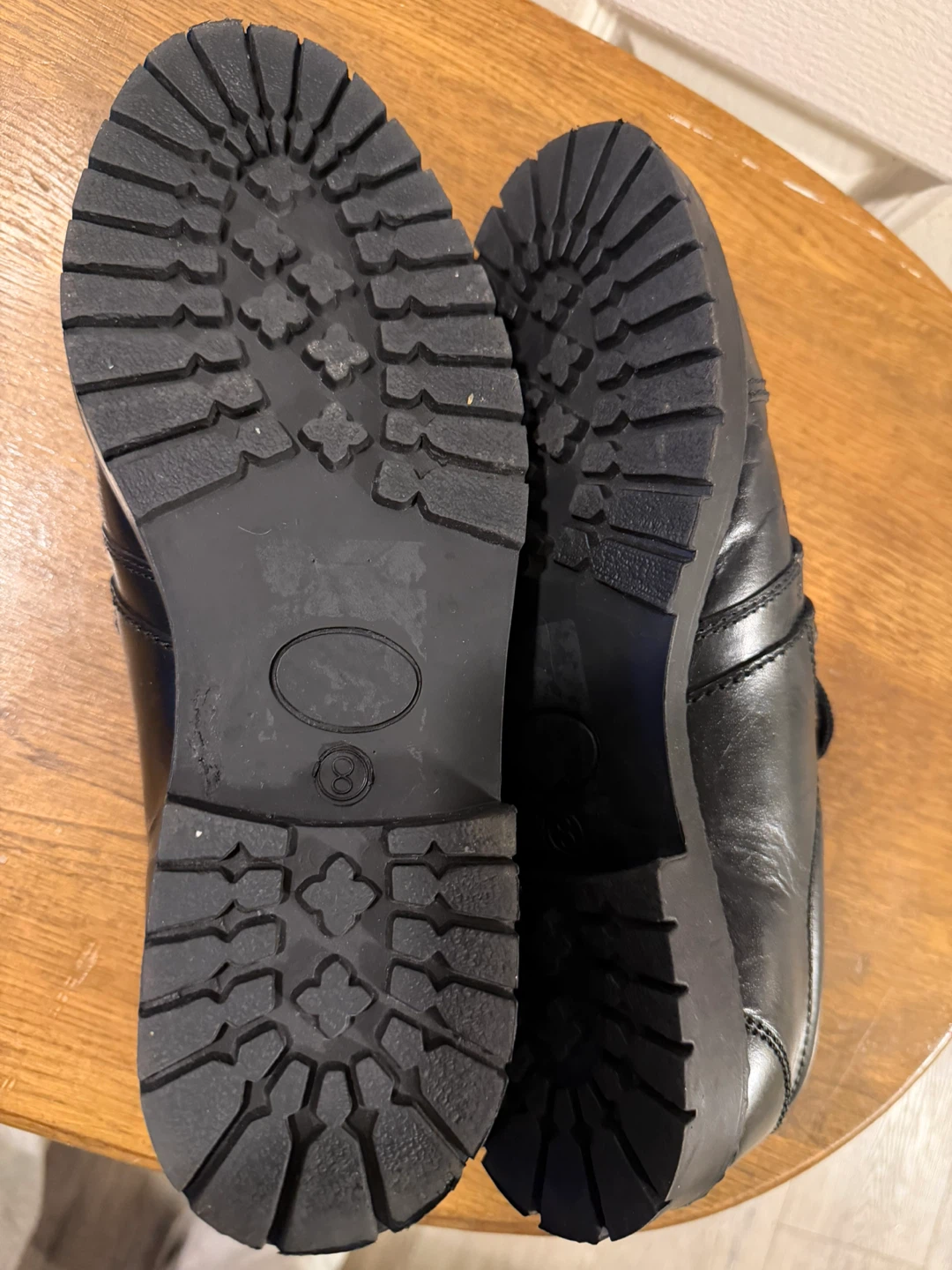 REAL Shoes Black Leather Cap Toe Oxford Shoes - photo 4