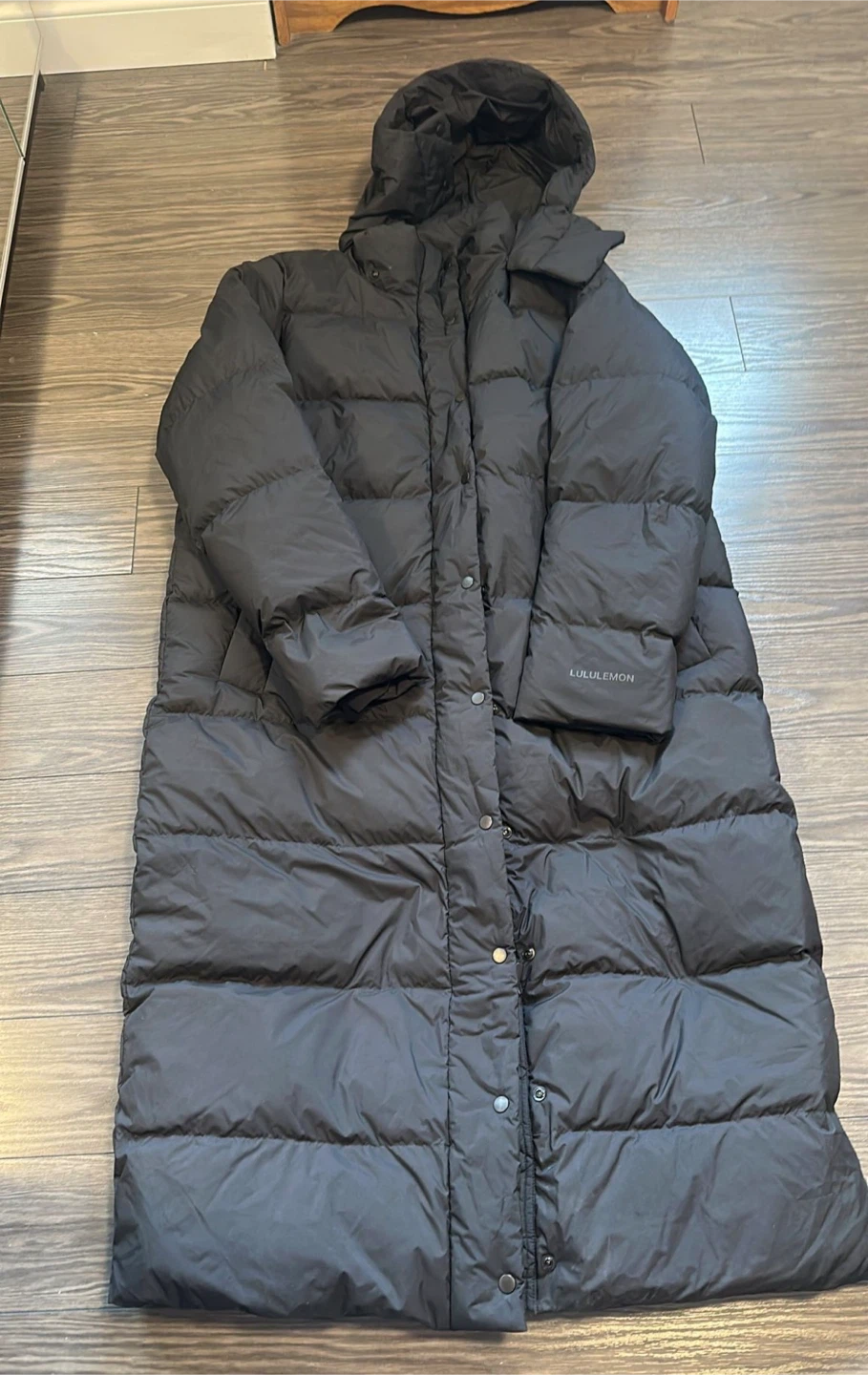 Lululemon Black Puffer Parka Jacket