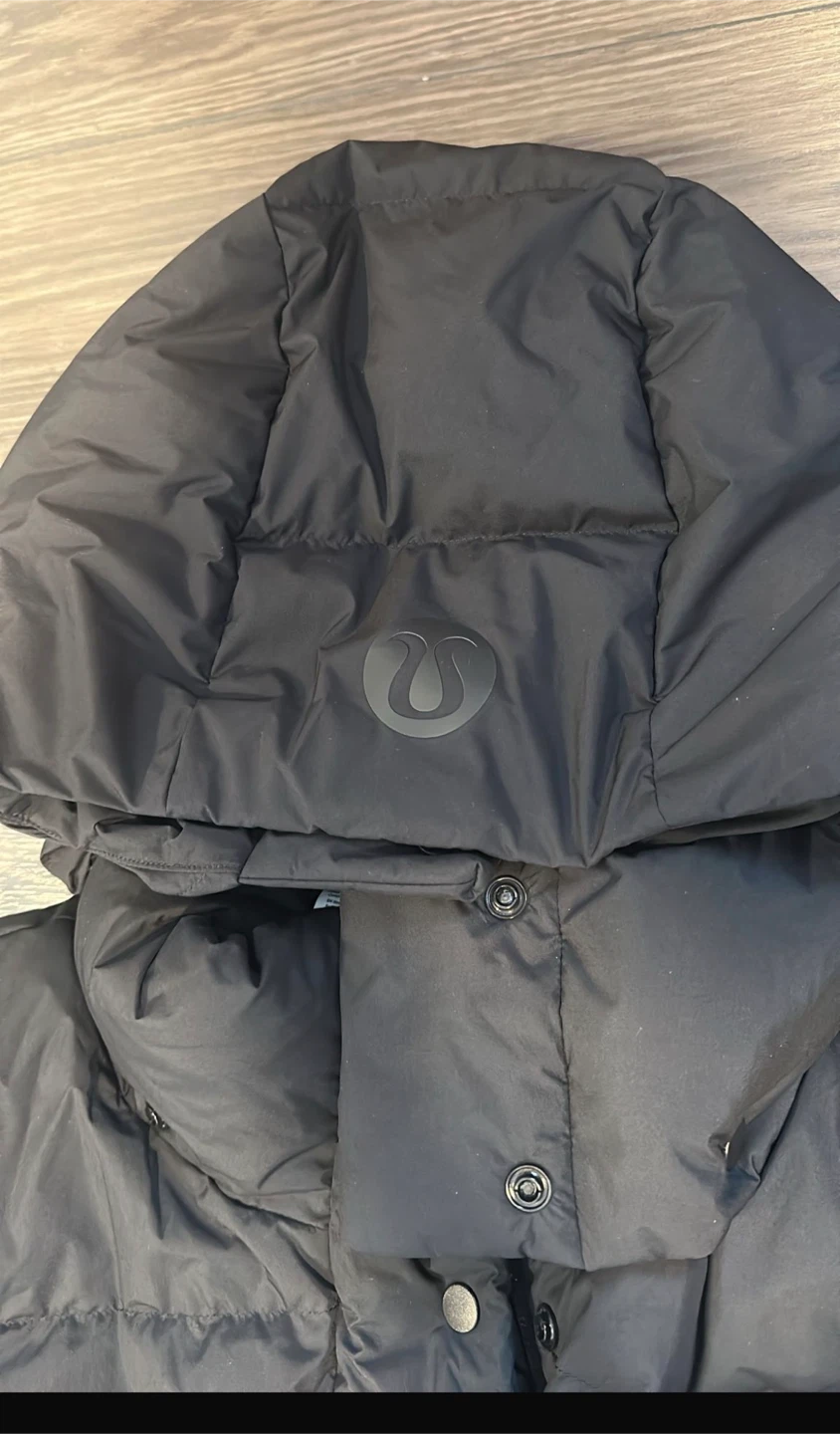 Lululemon Black Puffer Parka Jacket - photo 2