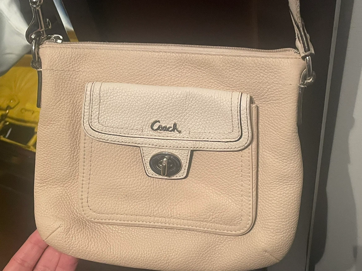 Coach Pebble Leather Crossbody Bag