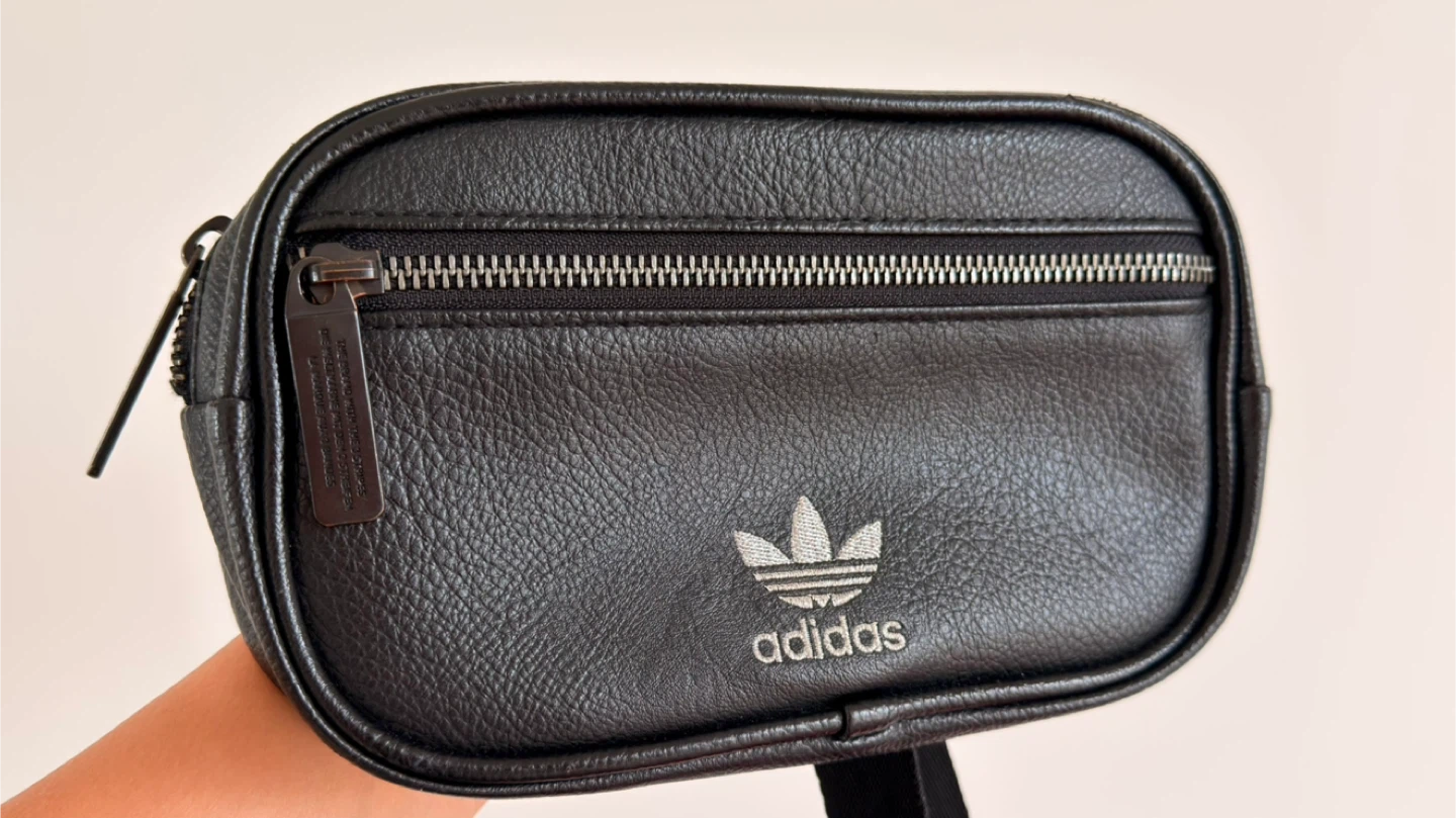 Adidas Black Fanny Pack Waist Bag