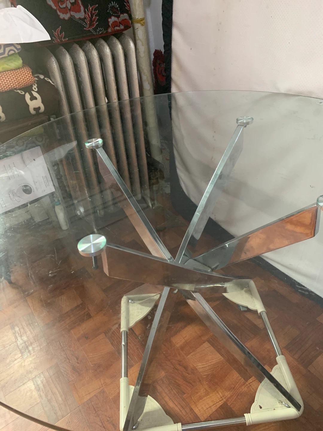 Glass Top Dining Table - photo 2
