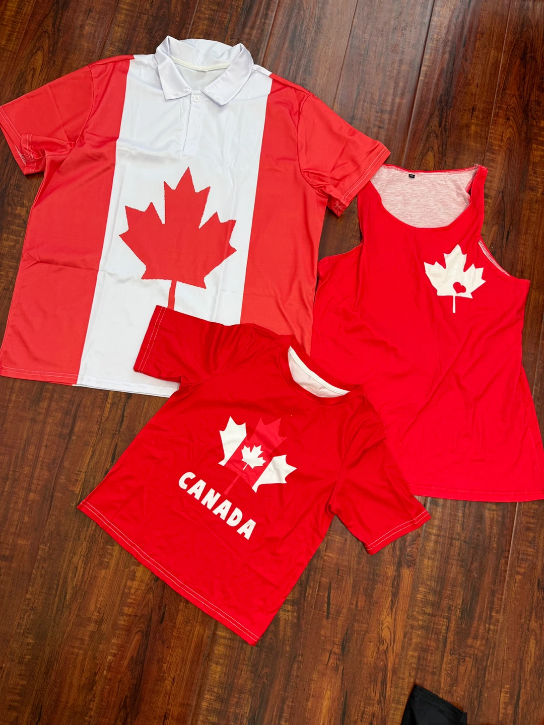 NEW Bundle of Canada Themed T-shirts and Tank Tops