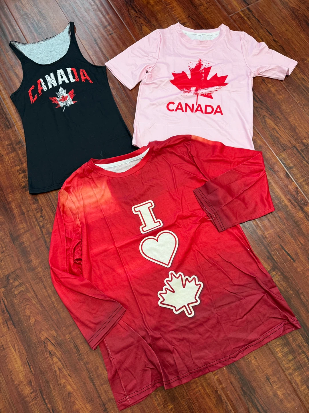 NEW Bundle of Canada Themed T-shirts and Tank Tops - photo 3