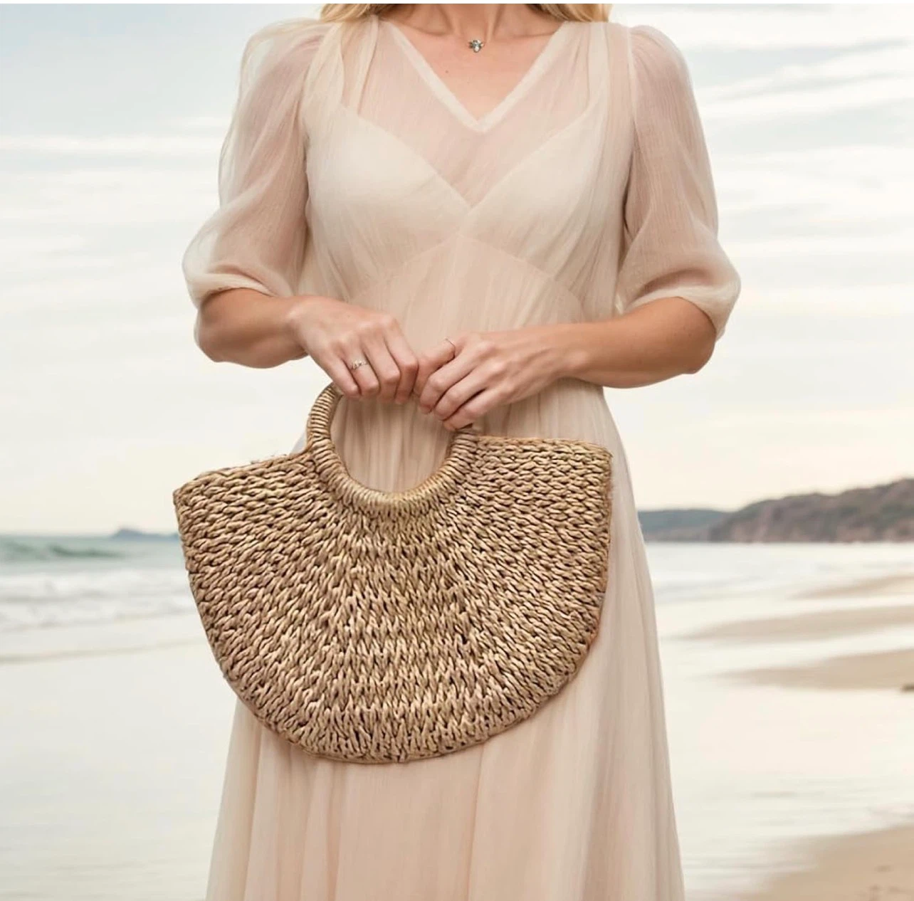 Straw Tote Bag - photo 2