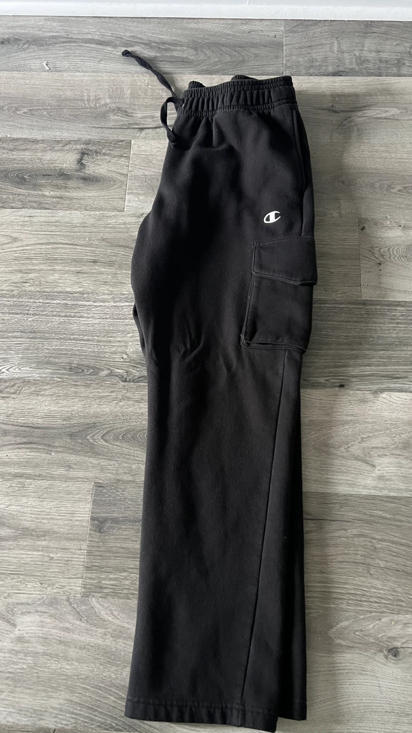 Champion Cargo Sweatpants Black L