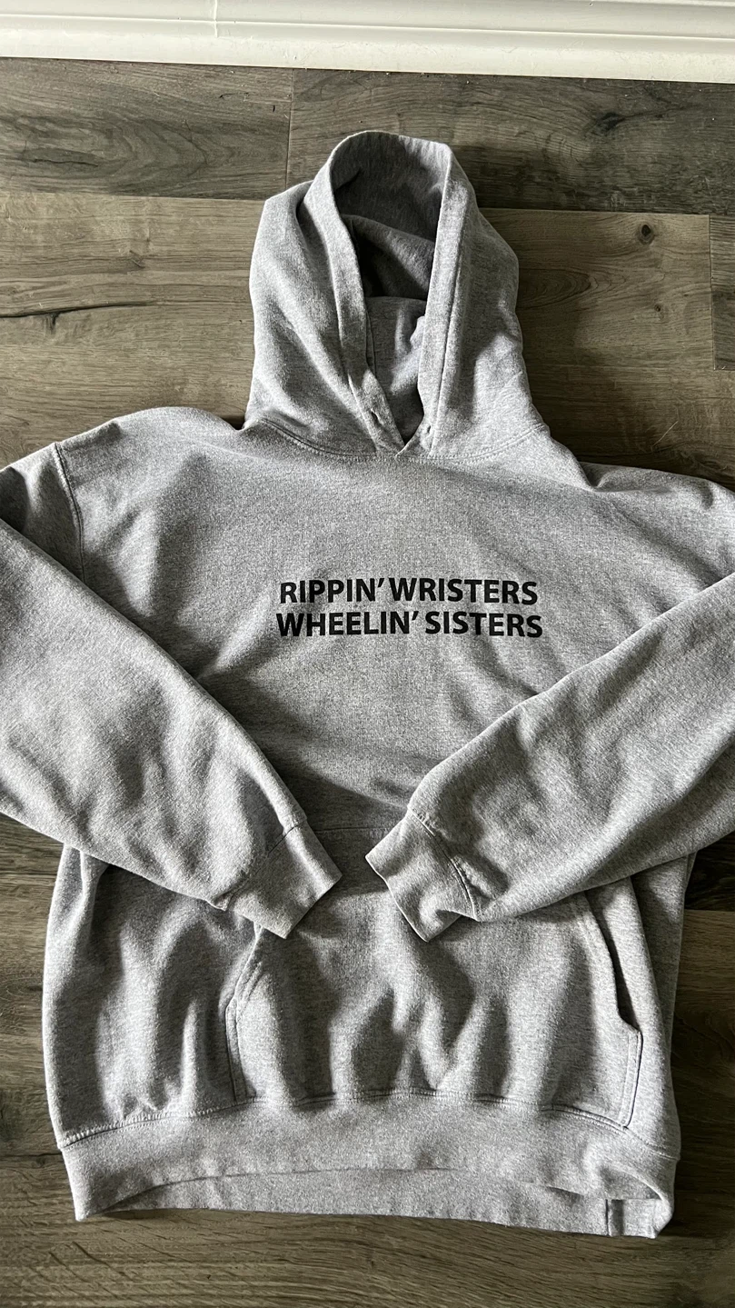 Hockey Benders "Rippin' Wrister Wheelin' Sisters" Hoodie
