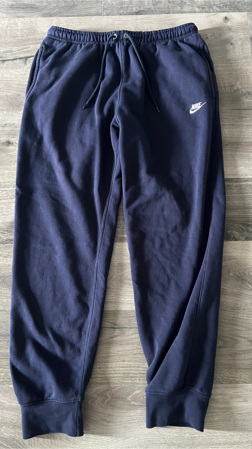 Nike Navy Joggers Sweatpants Size Large - photo 2