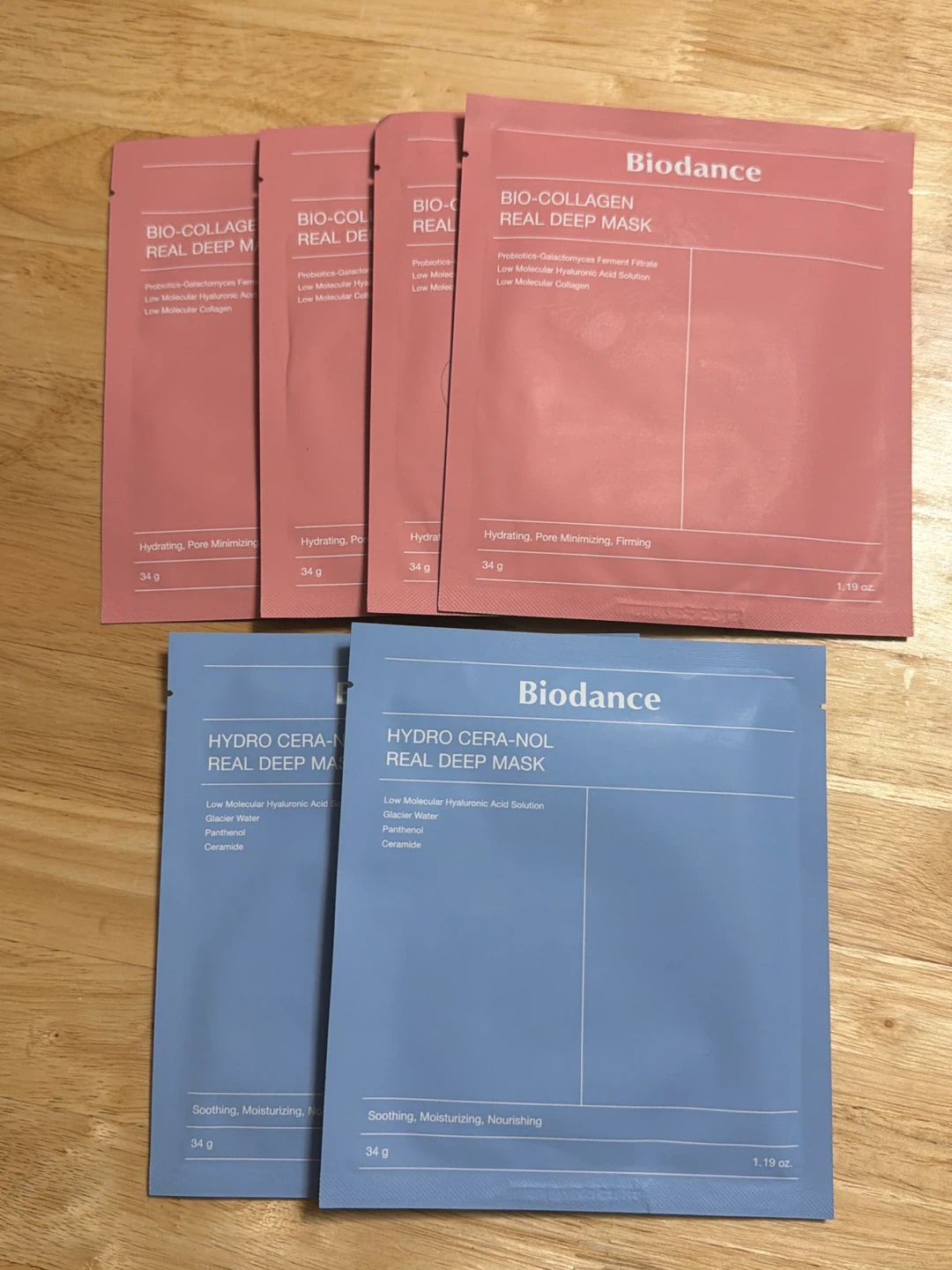 Biodance Face Masks 6x
