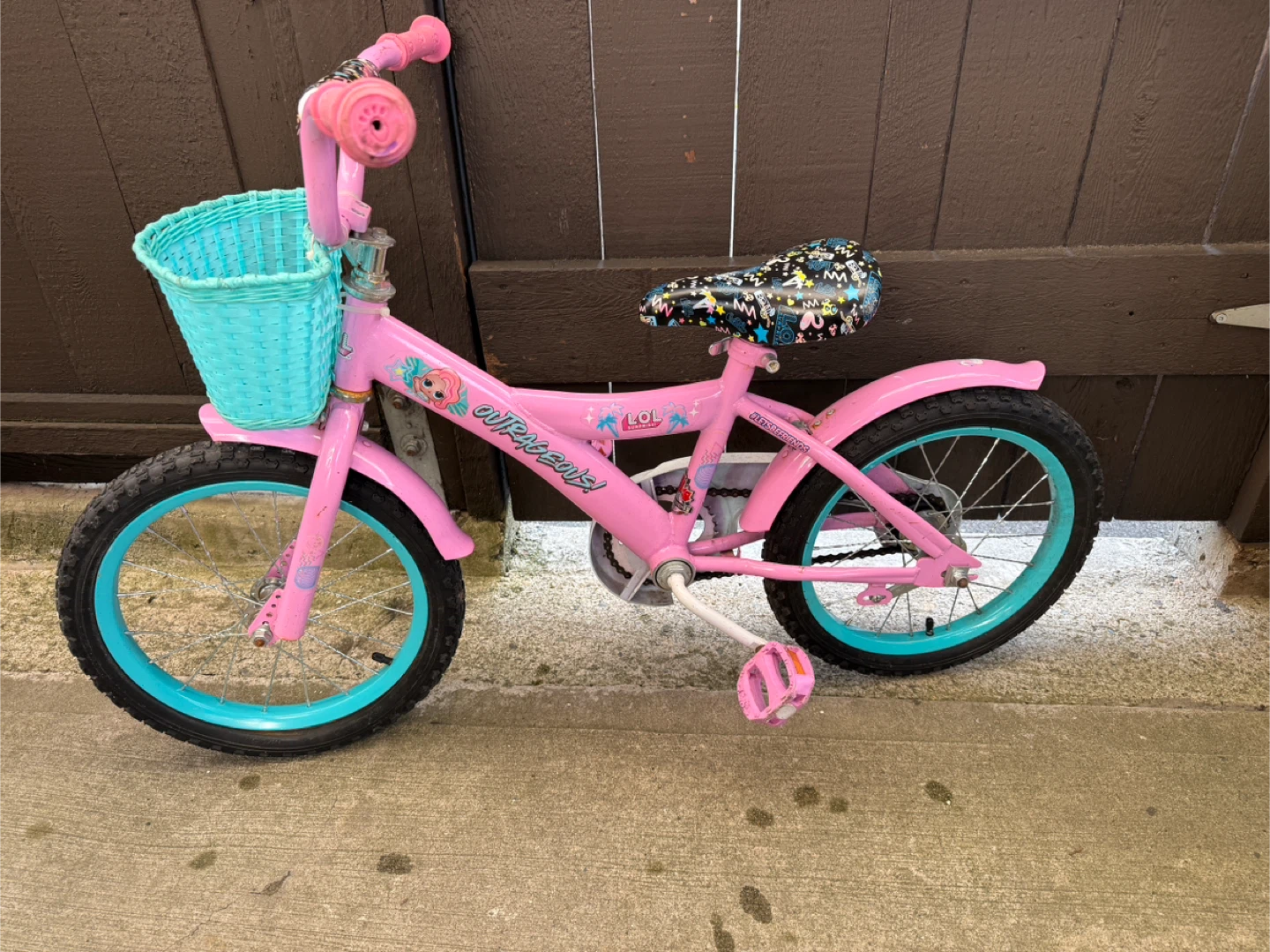 LOL Surprise Kids Bike Pink 16inch wheels - photo 2