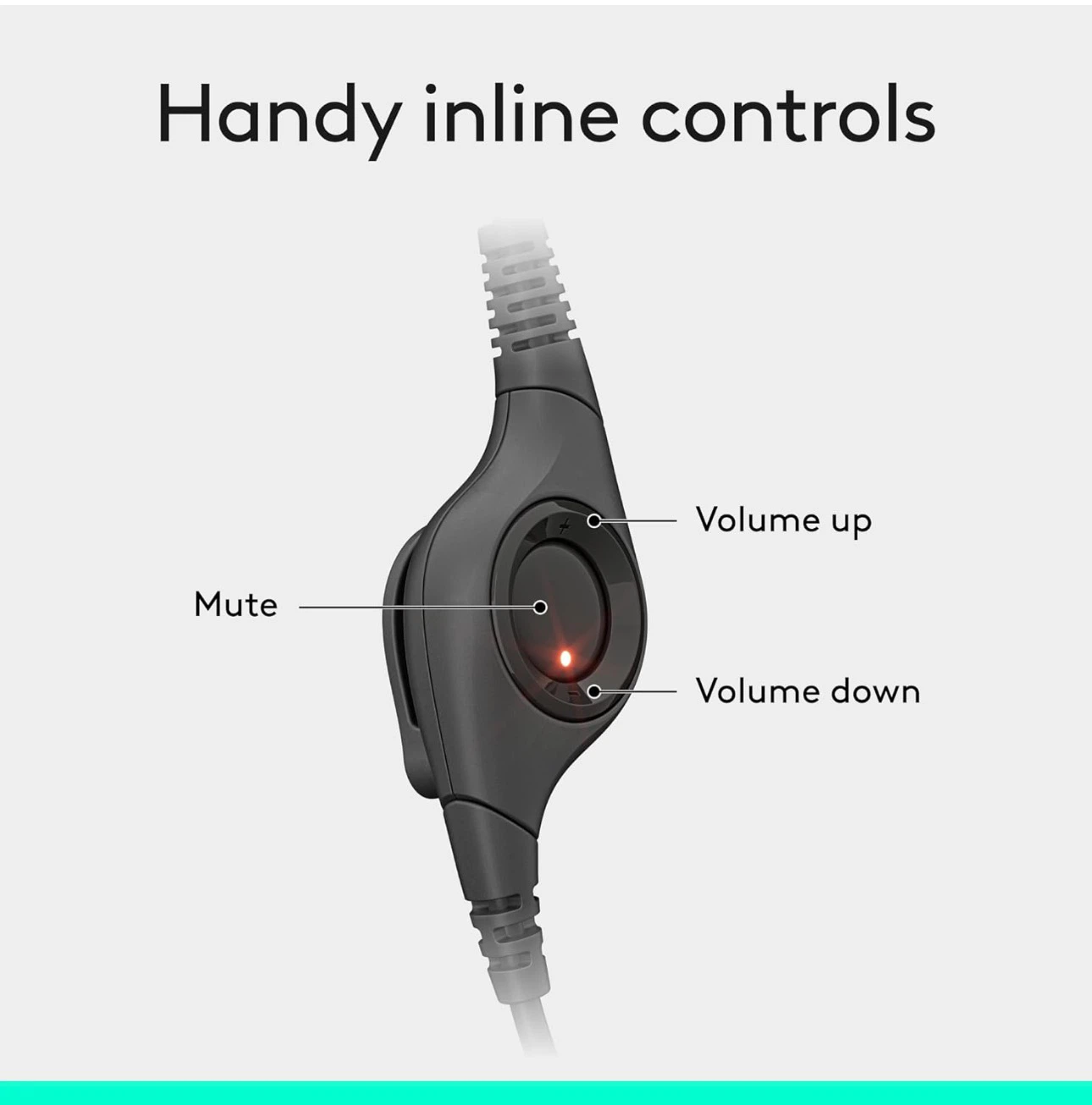 Logitech H390 USB Headset with Noise-Cancelling Mic - photo 4