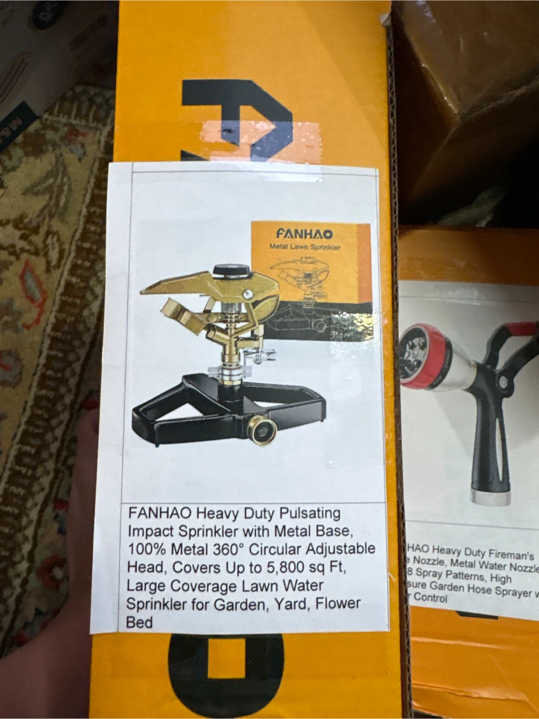 FANHAO Heavy Duty Pulsating Impact Sprinkler