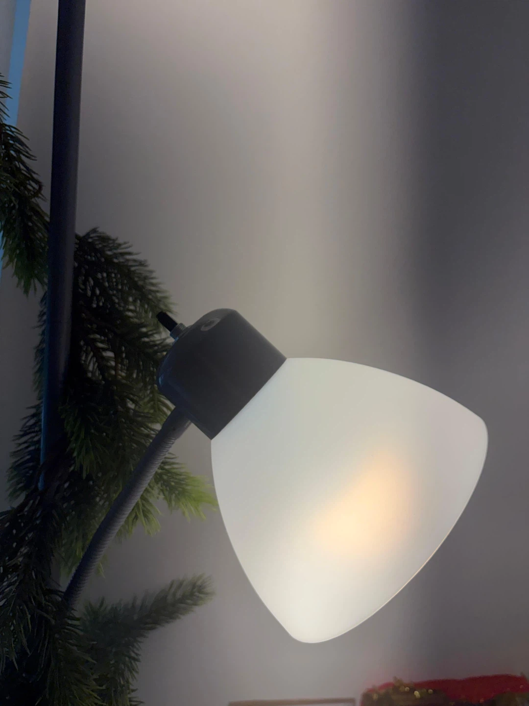 Floor Lamp with Frosted Shade