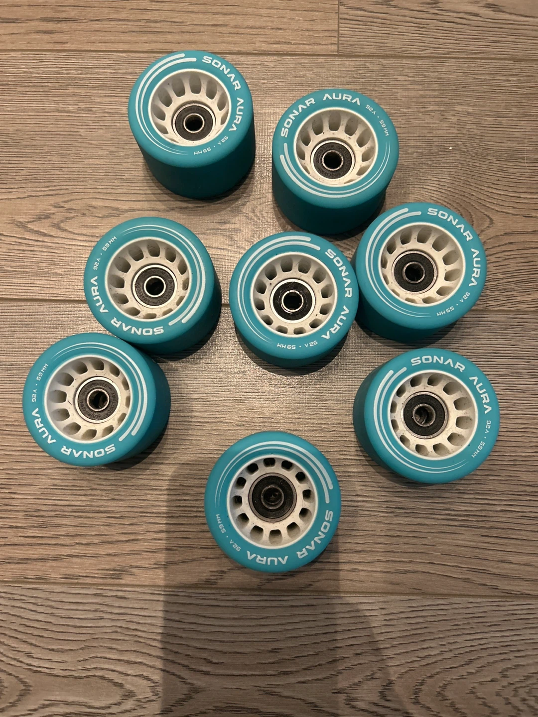 Sonar Aura Indoor Roller Skate Wheels - 59mm - photo 2