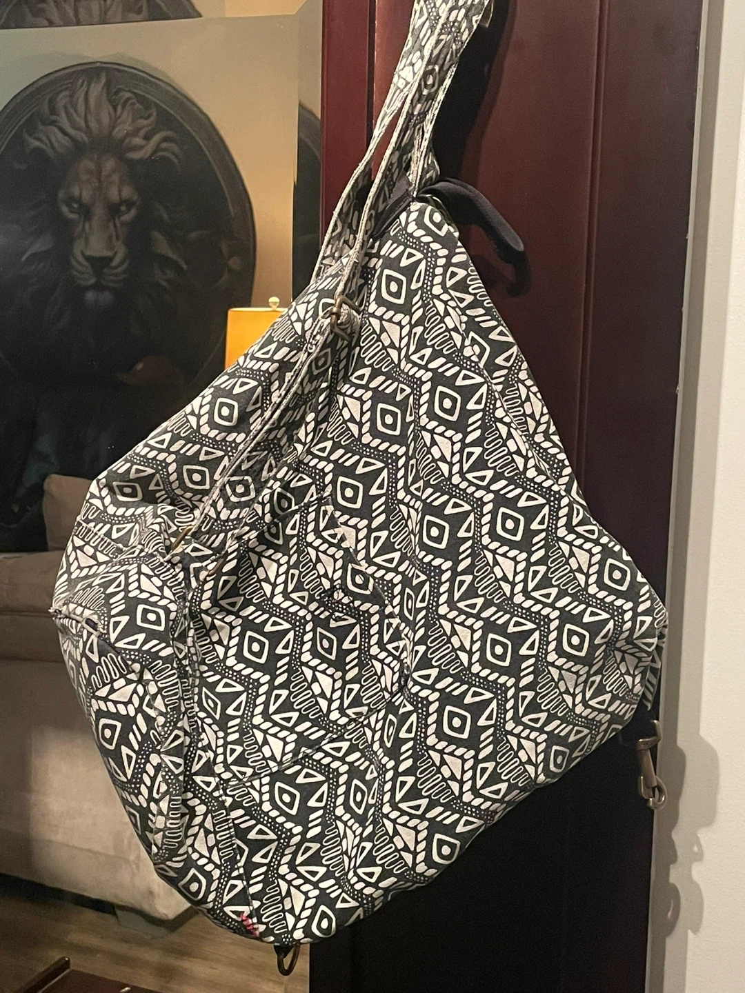 Patterned Sling Bag