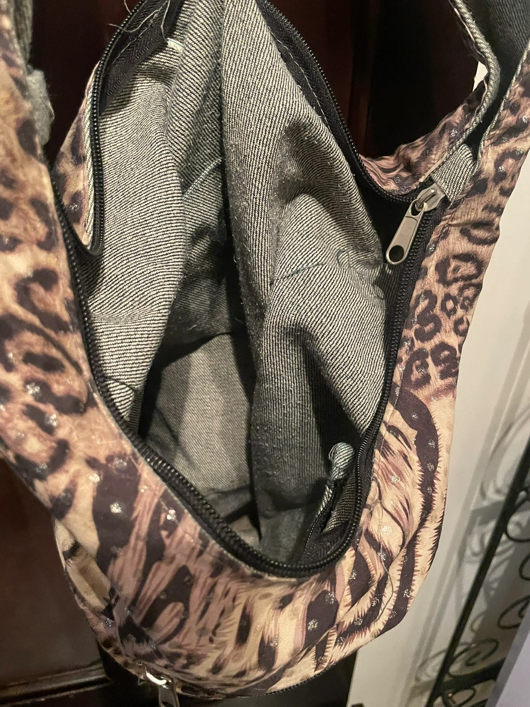 Leopard print hobo bag - photo 2