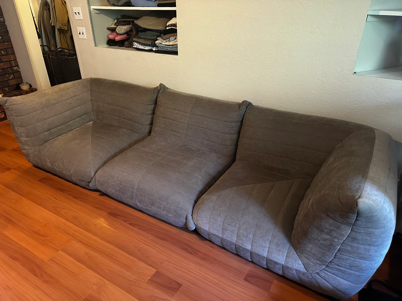 Grey Sectional Sofa - photo 2