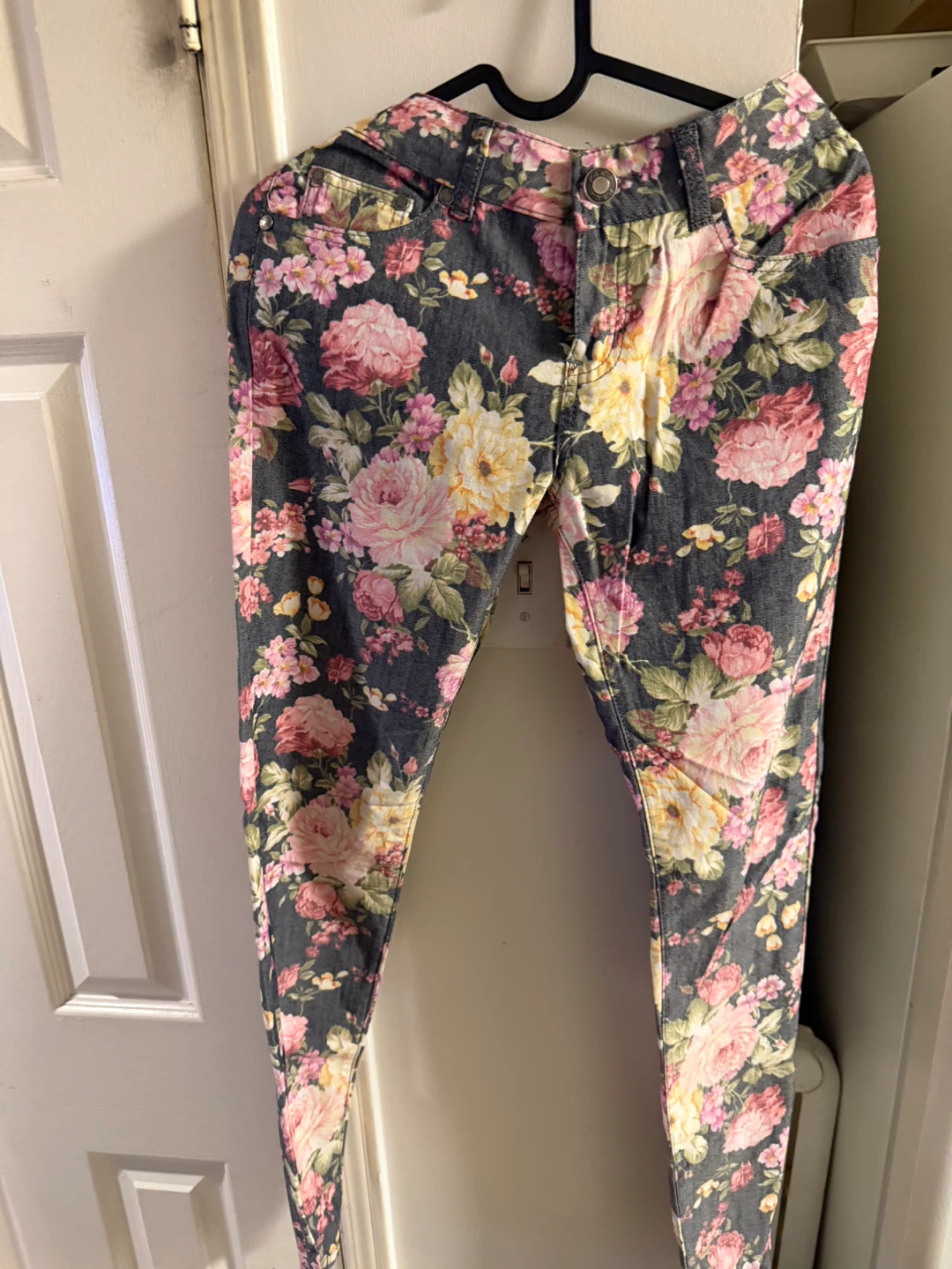 Patterned Pants with Zipper Accents - photo 2