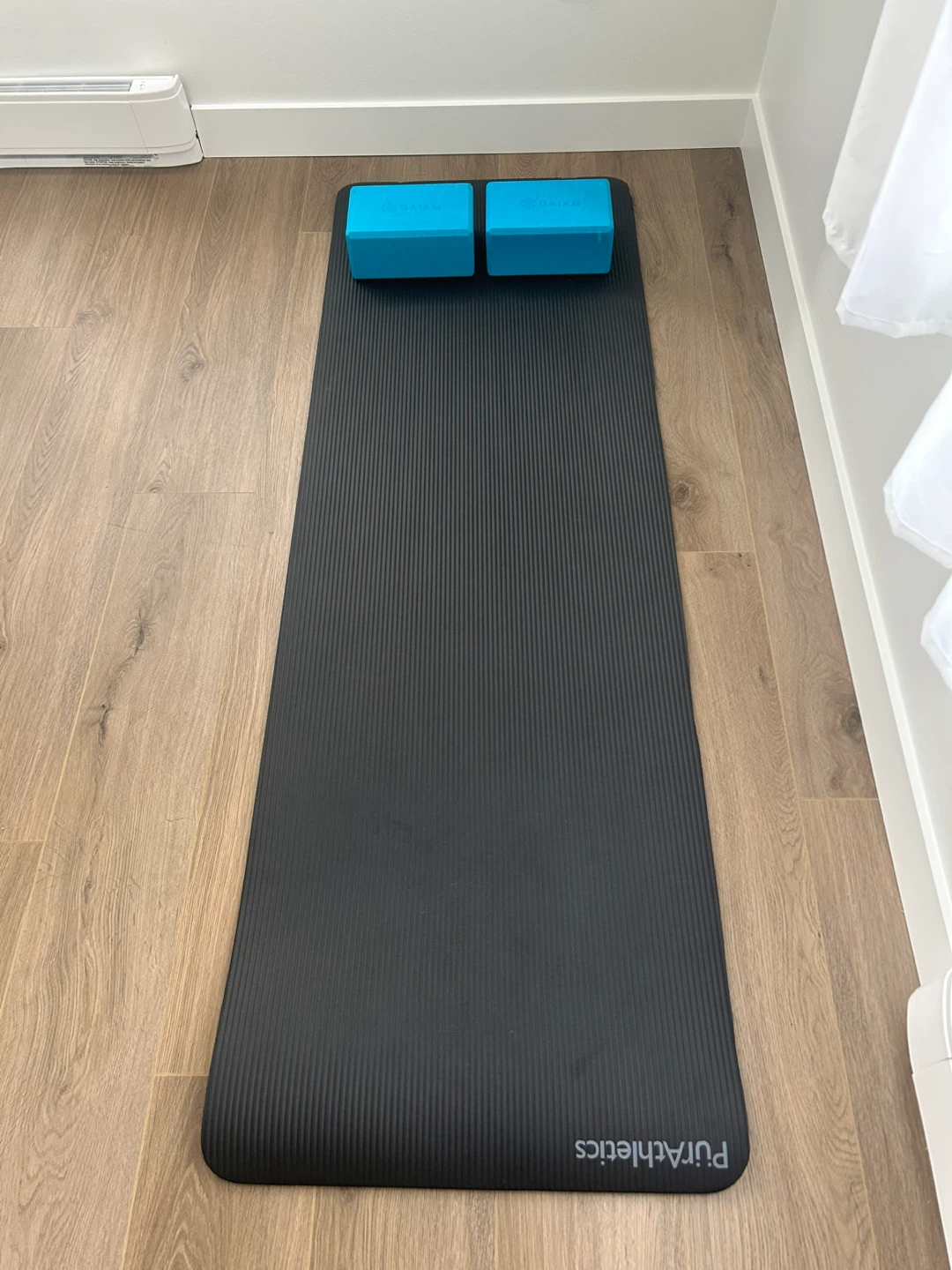 Yoga Mat and Two Blocks - $8 - photo 2