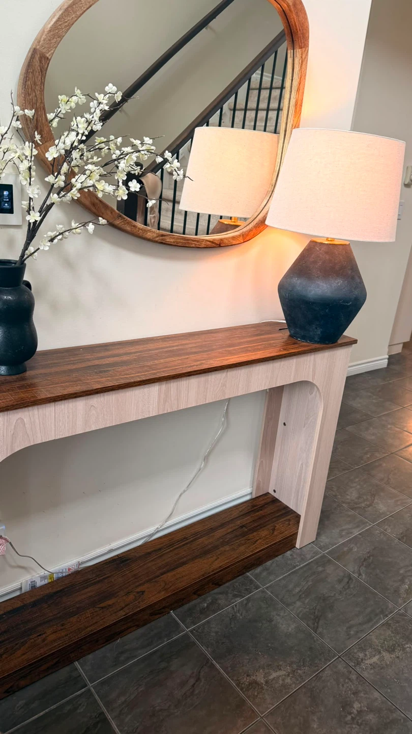 Console Table with Lower Shelf - photo 2