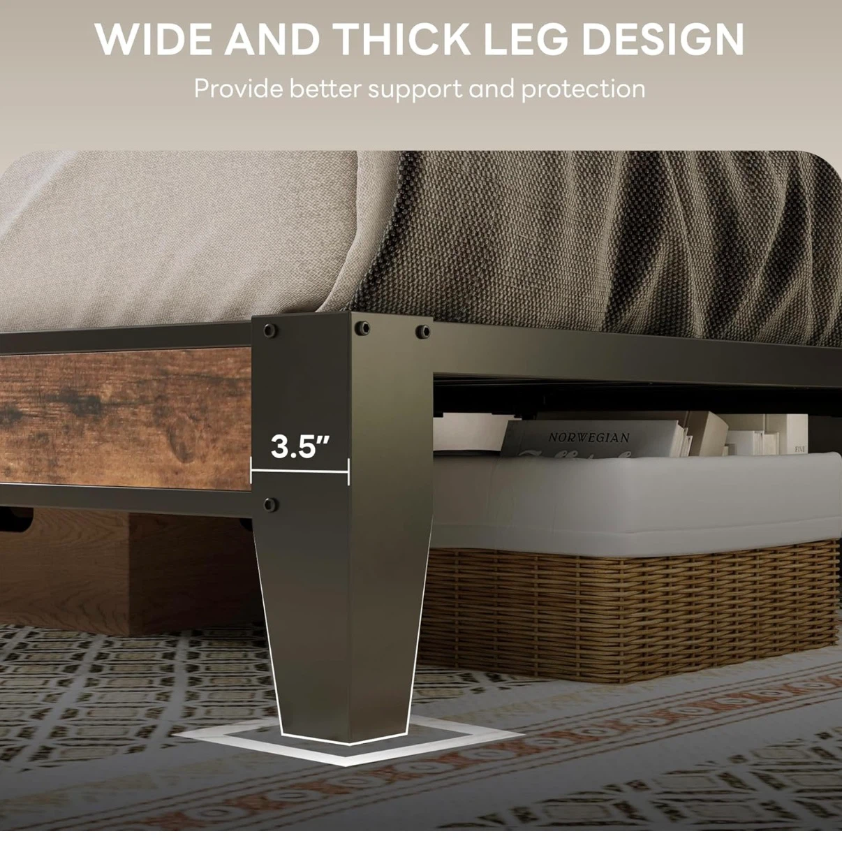 LIKIMIO King Bed Frame - photo 4