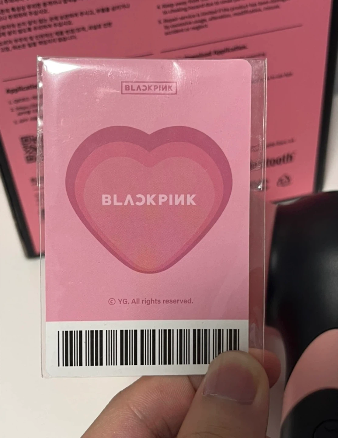 [OFFICIAL] BLACKPINK Light Stick Ver.2+SEALED Weverse Photocards - photo 5